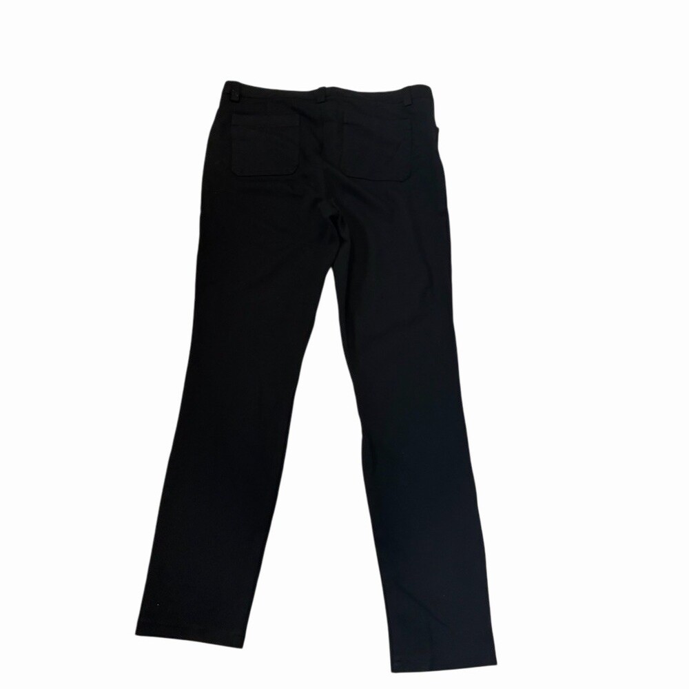 Andrew Marc Black Straight Leg Dress Pants - Size 10 - Career Workwear